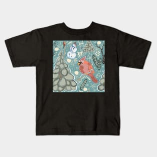 Winter Pattern Kids T-Shirt